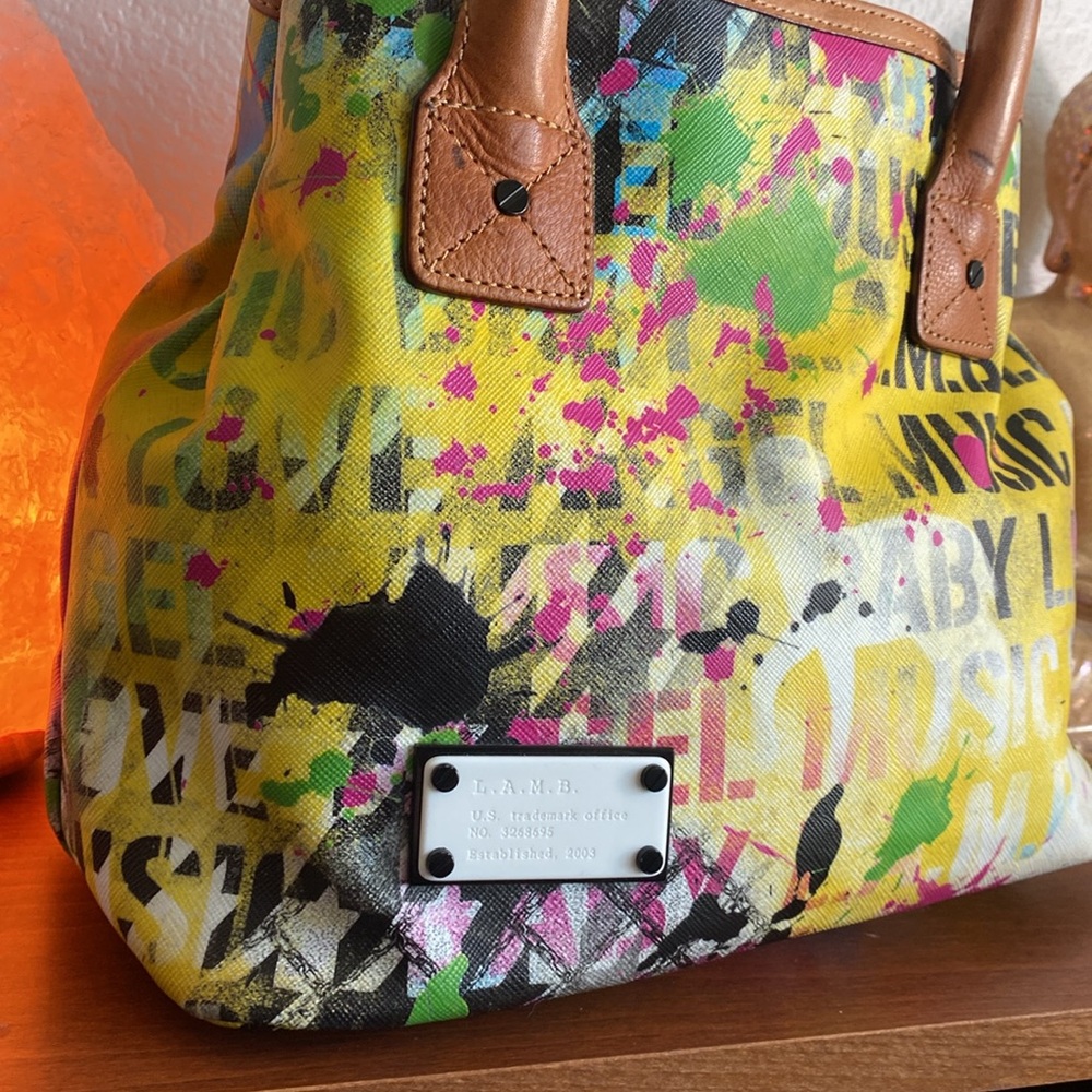 Graffiti L.A.M.B Purse - Picture 3 of 7